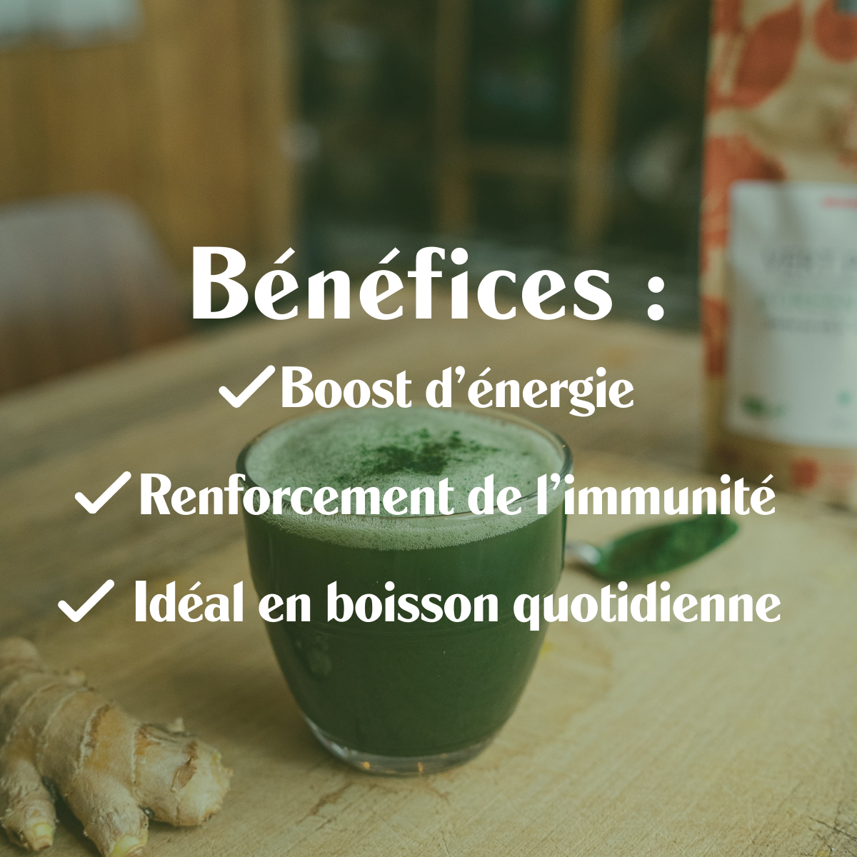 Boisson Green Boost Cru BIO - Sol Semilla