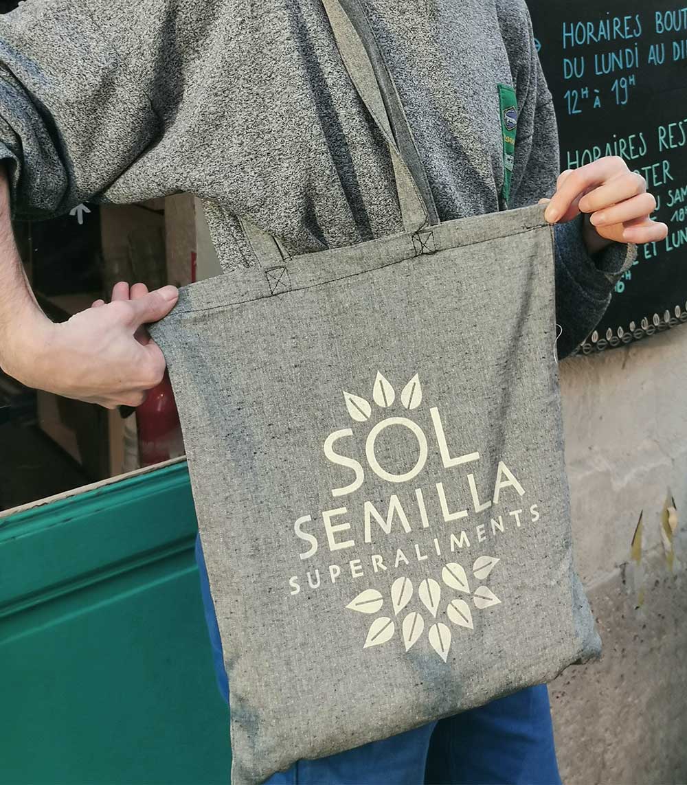 Tote bag Sol semilla