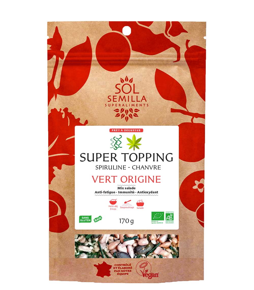 Super Topping BIO - Spirulina Hemp 