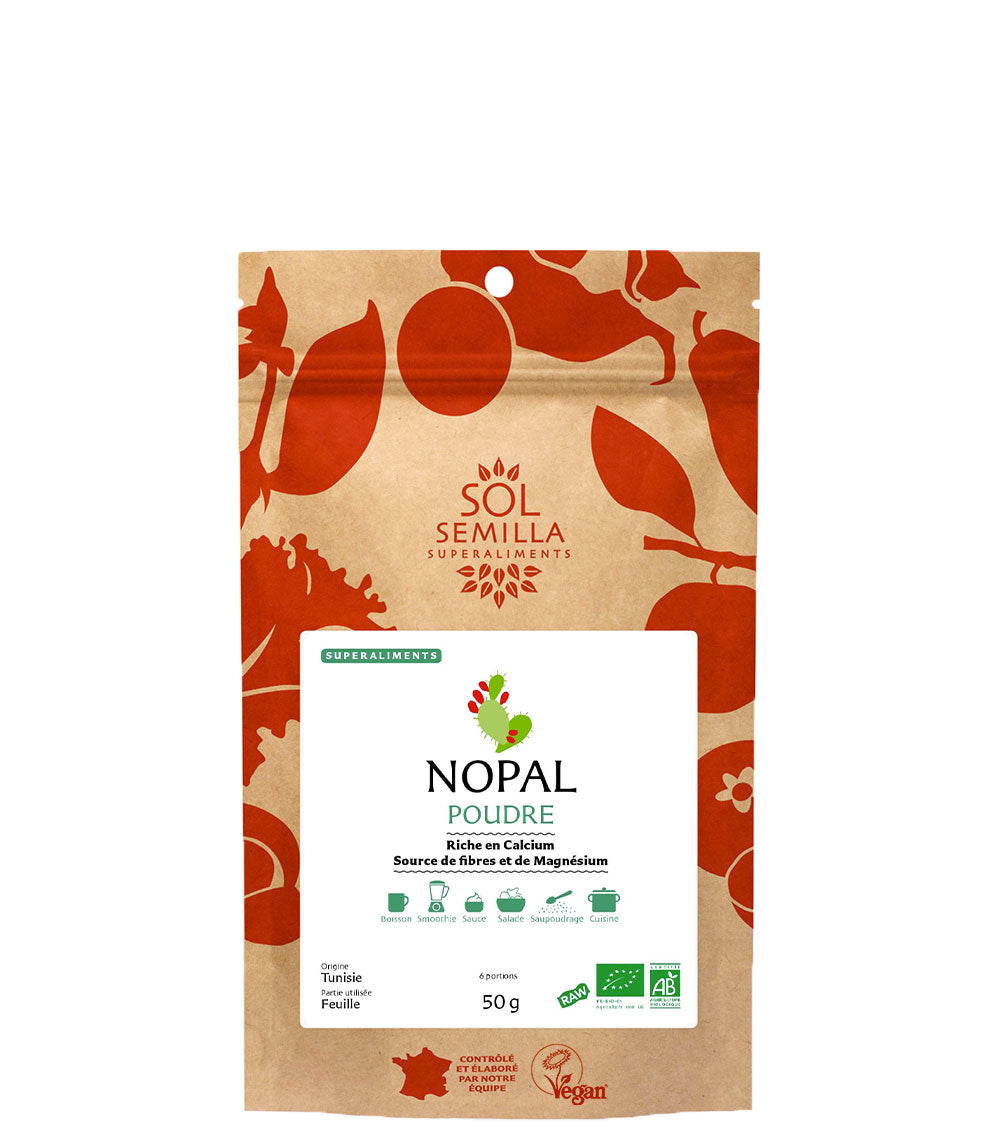 Copie Nopal BIO Cru - Poudre (Copie) - Sol Semilla