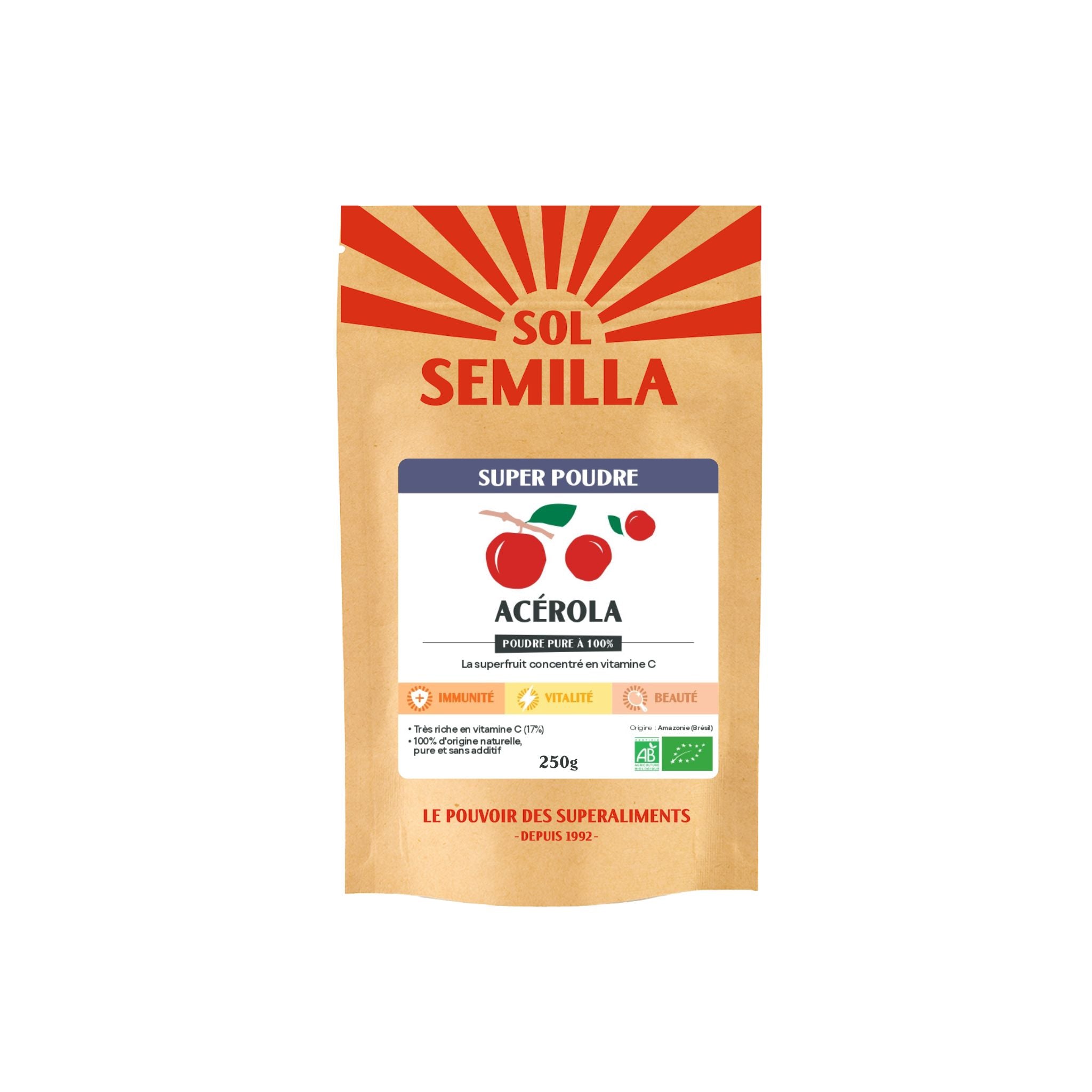 Acerola 17% Bio - Poudre