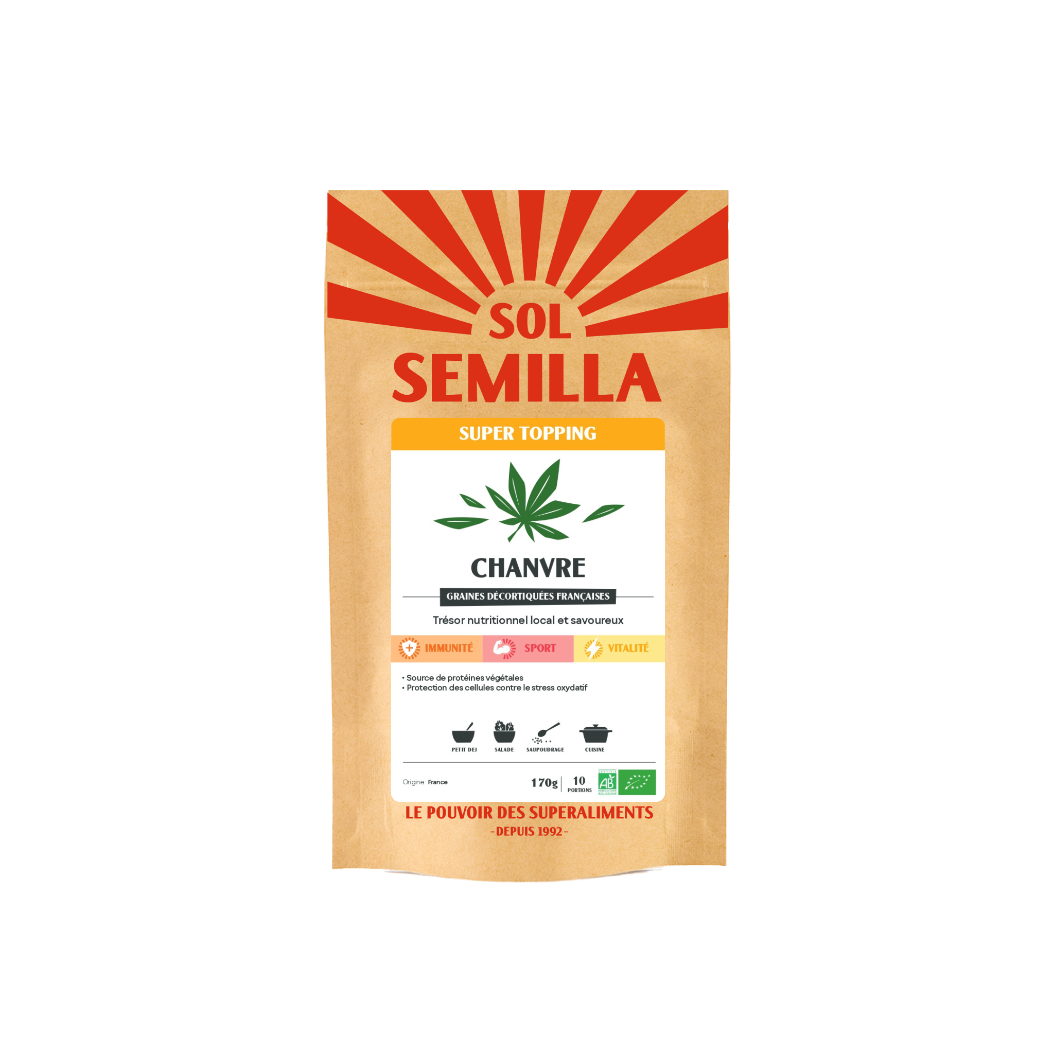 Organic Hemp - Shelled Seeds 