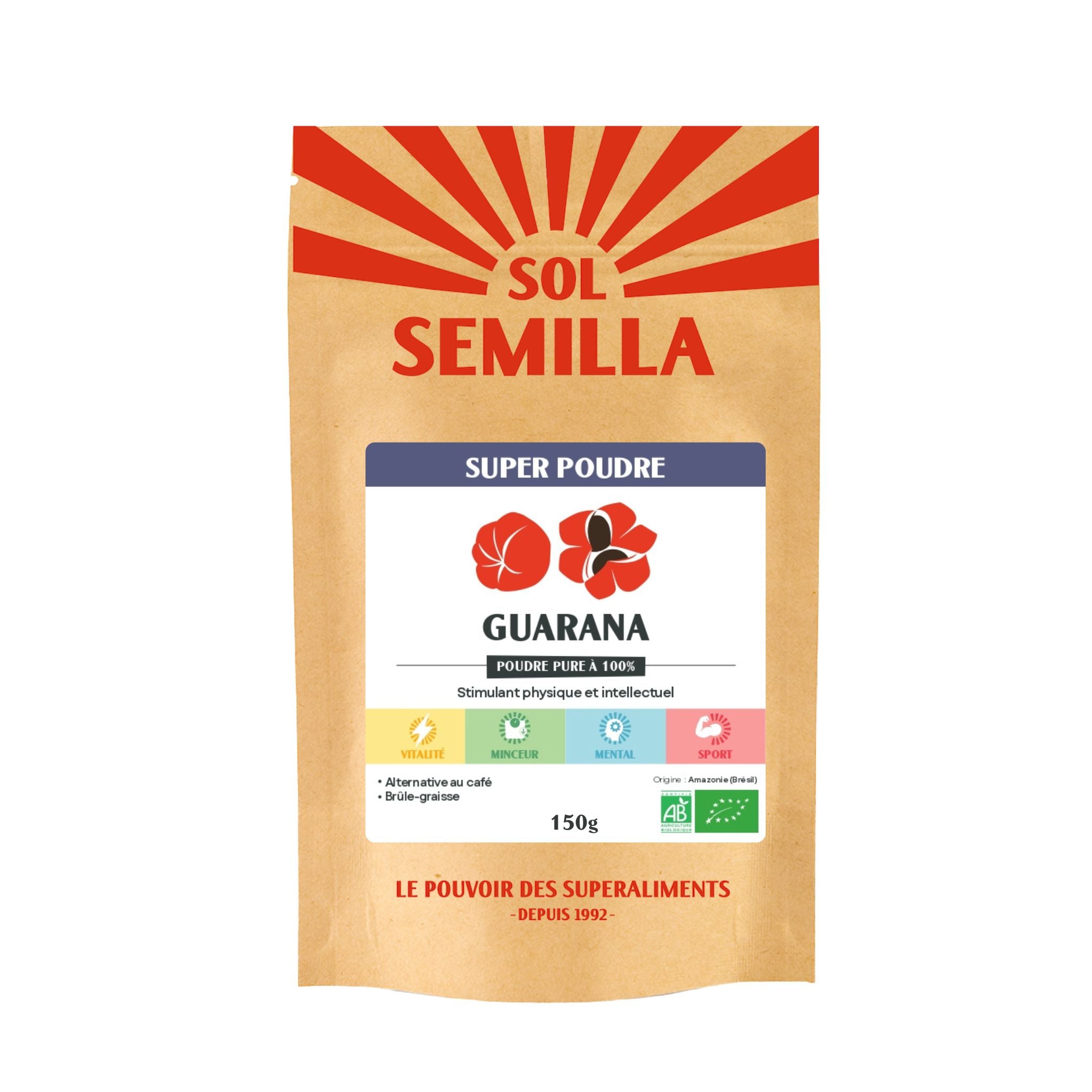 Guarana BIO - Poudre