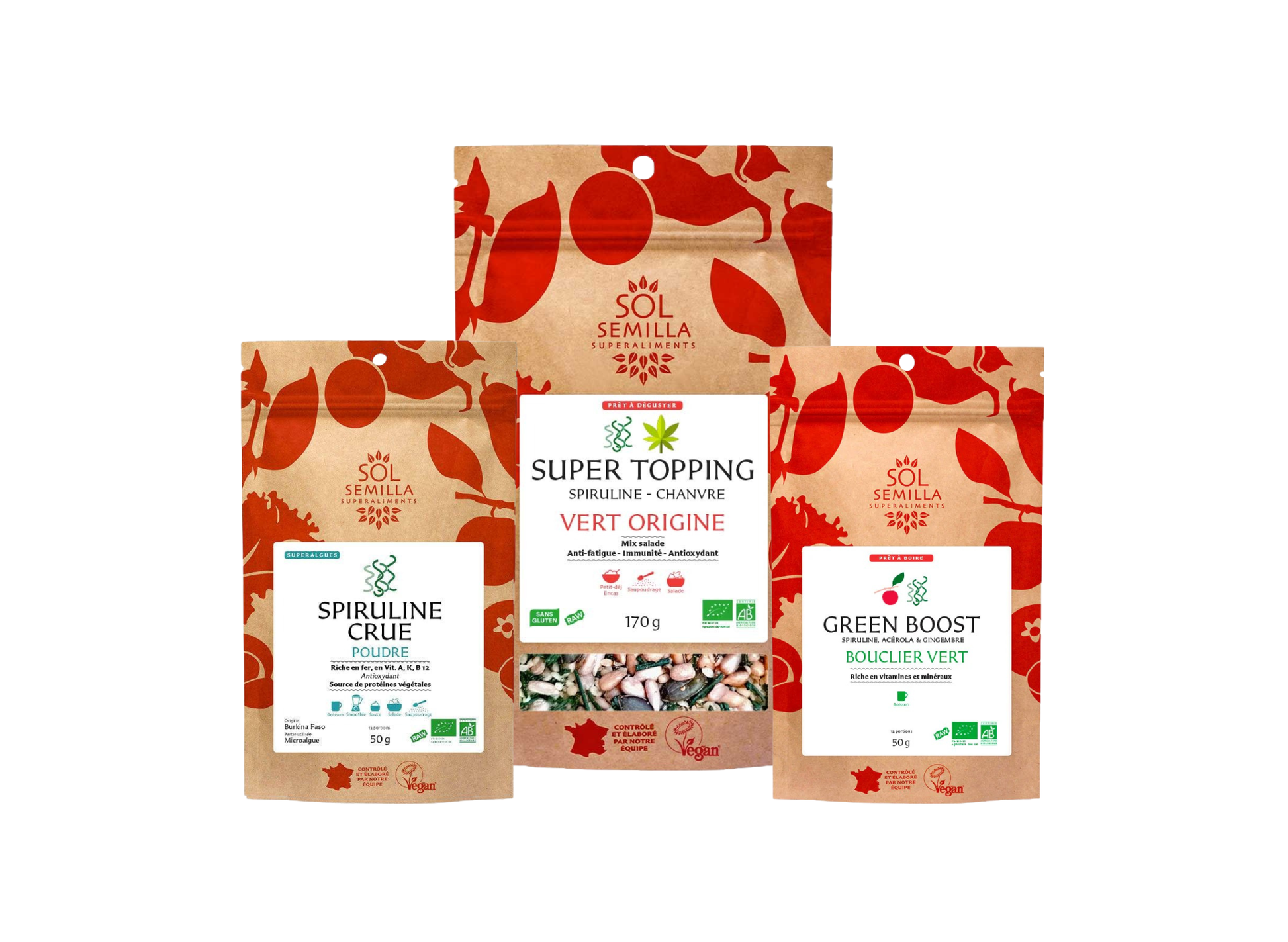 Pack Spiruline - Sol Semilla