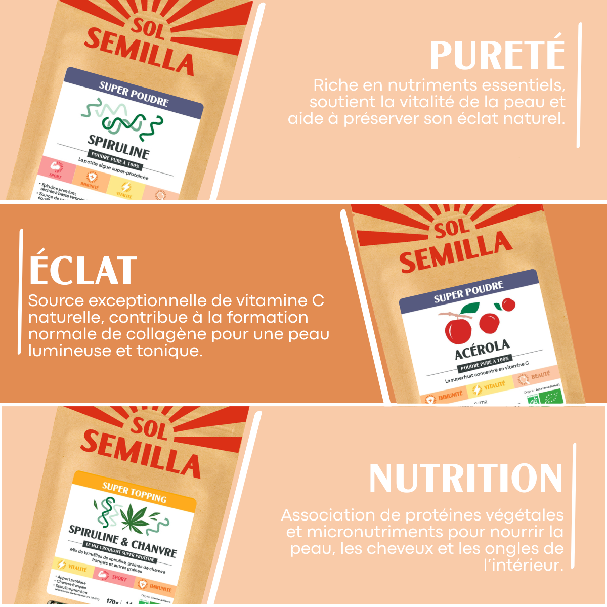 Pack Beauté - Sol Semilla