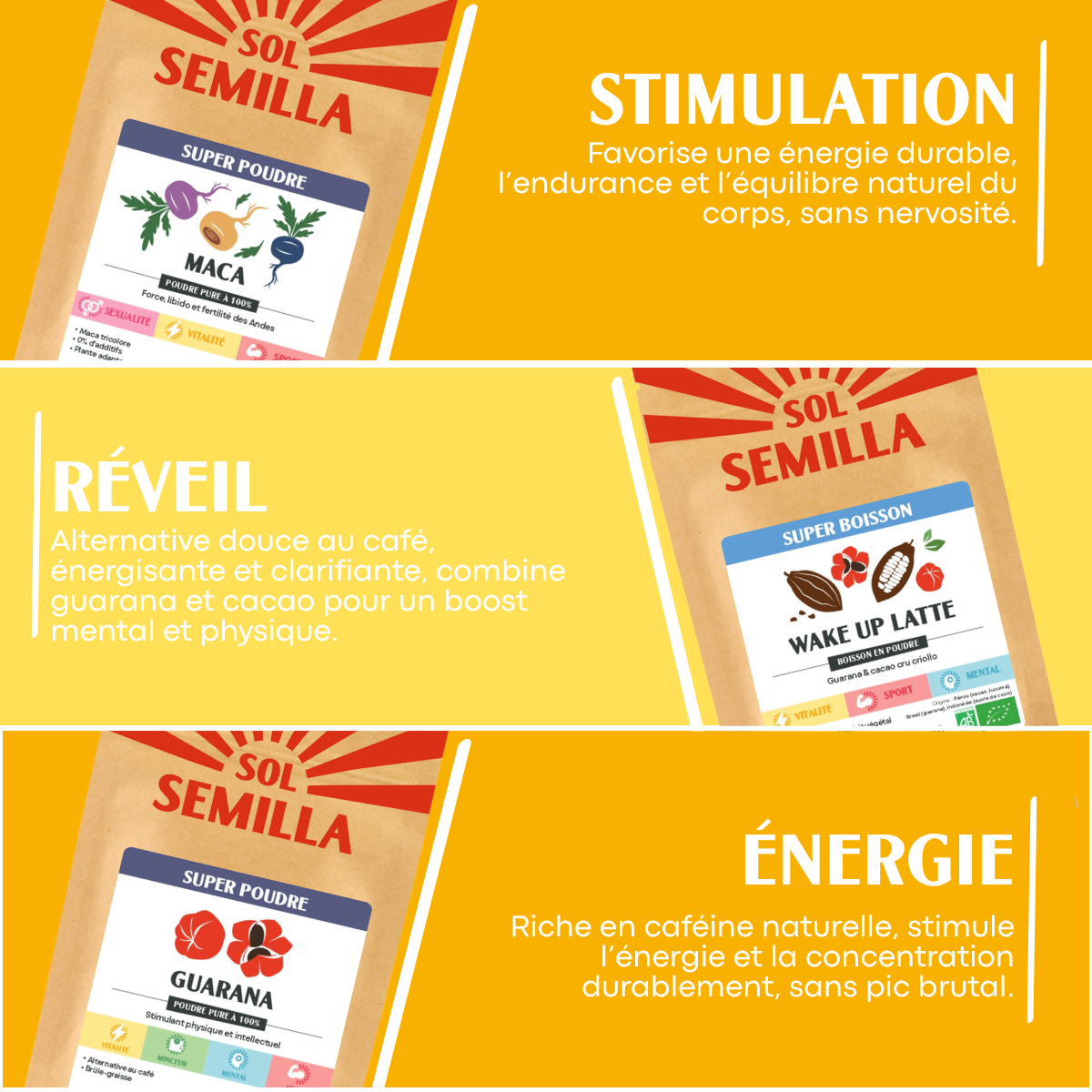 Pack Energie - Sol Semilla