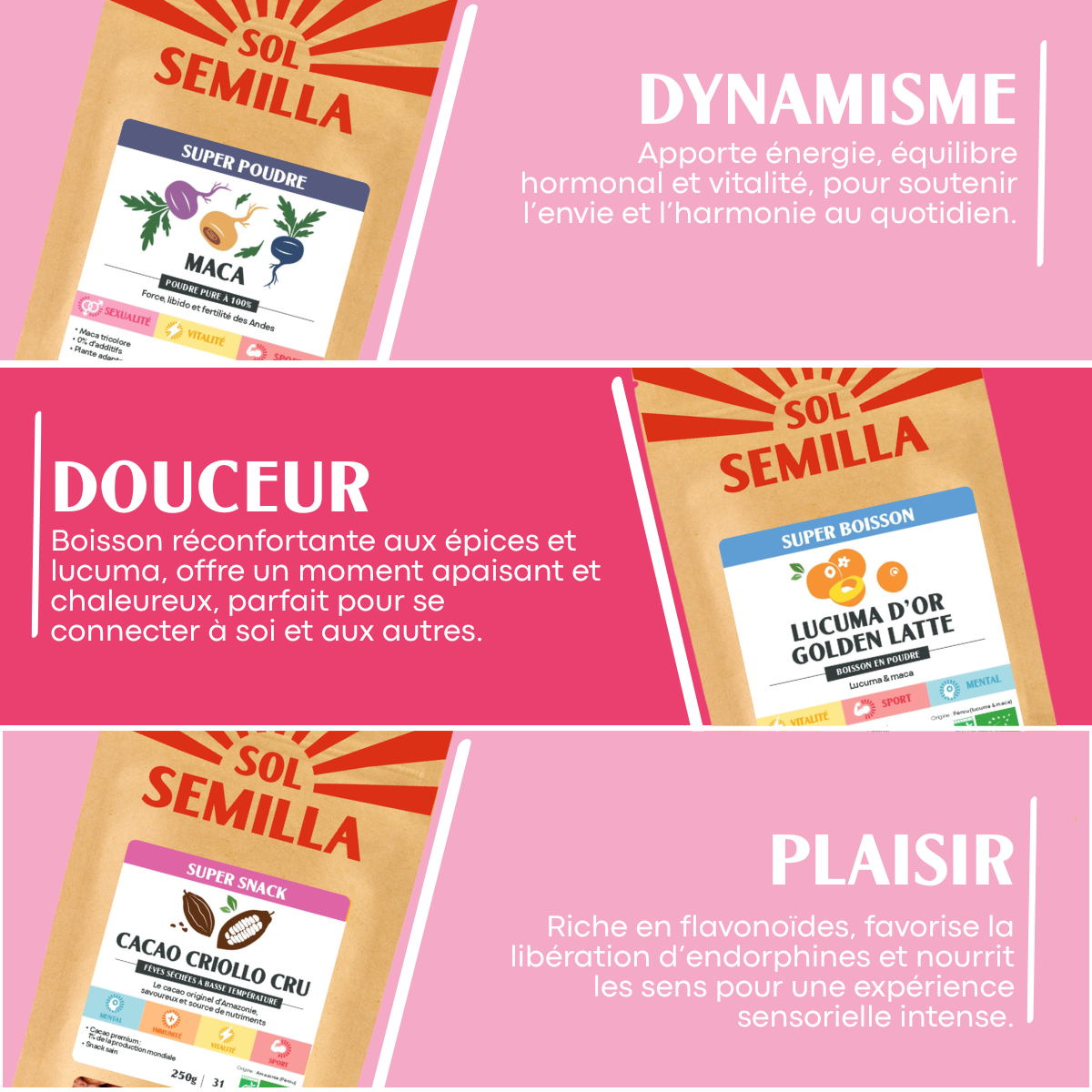 Pack SuperAmour - Sol Semilla