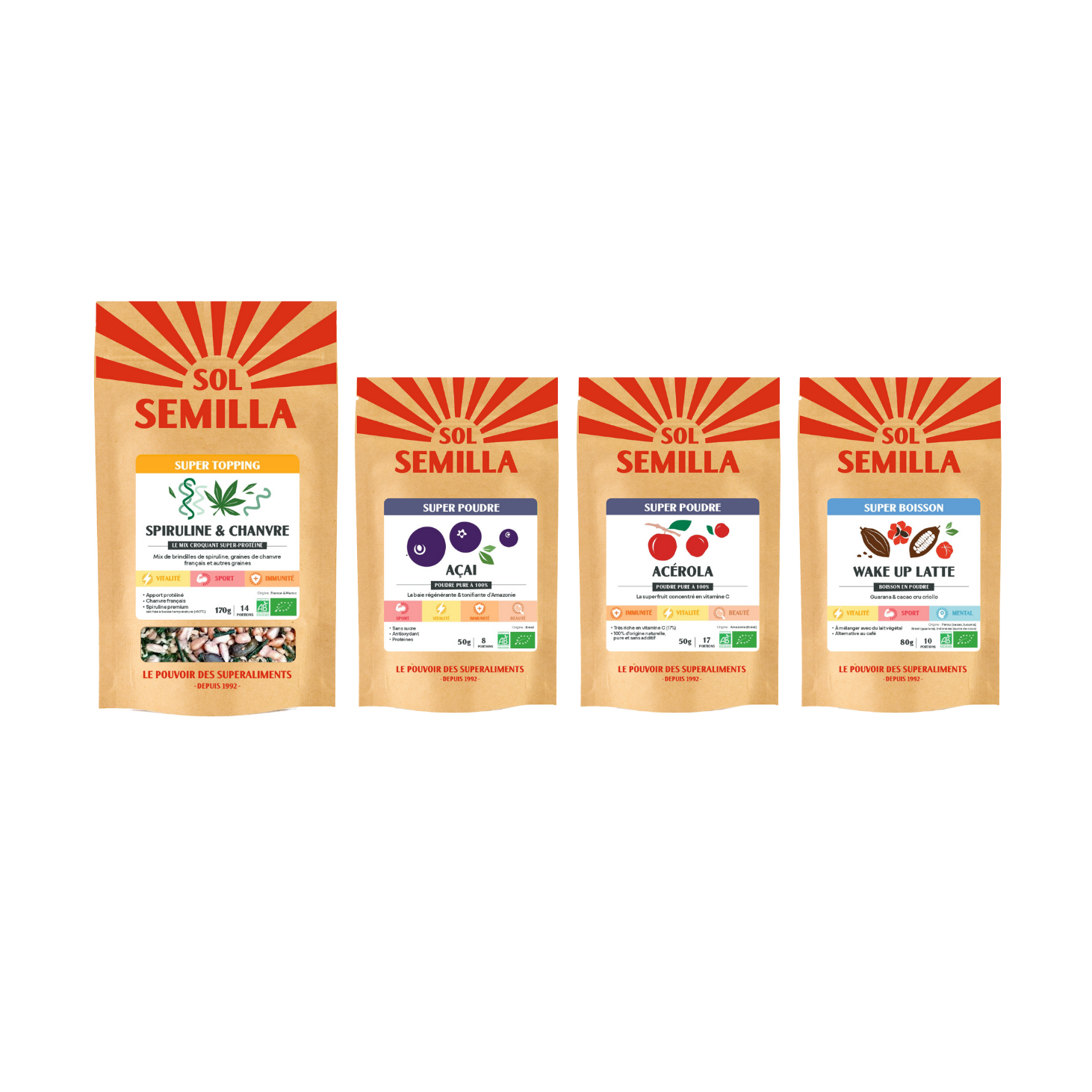 Pack Découverte Superaliments - Sol Semilla