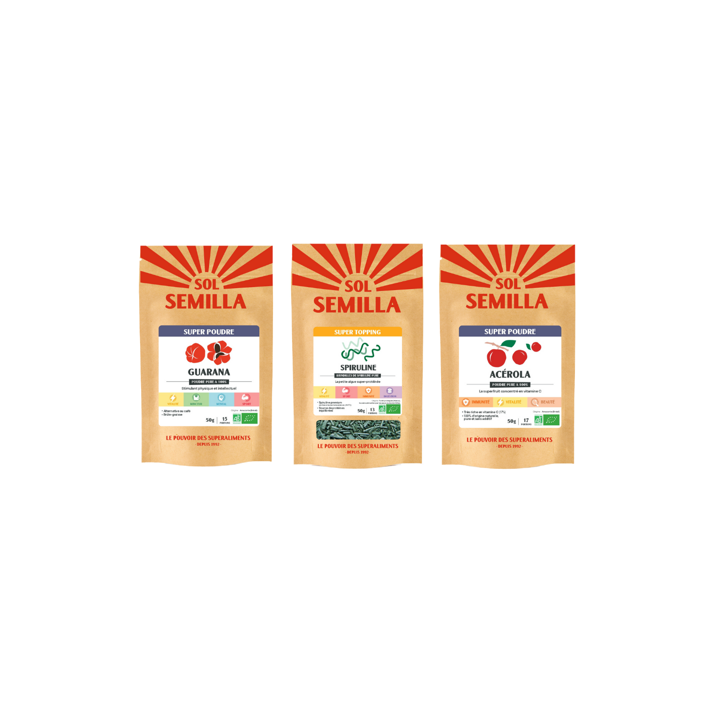 Pack Vitalité - Sol Semilla