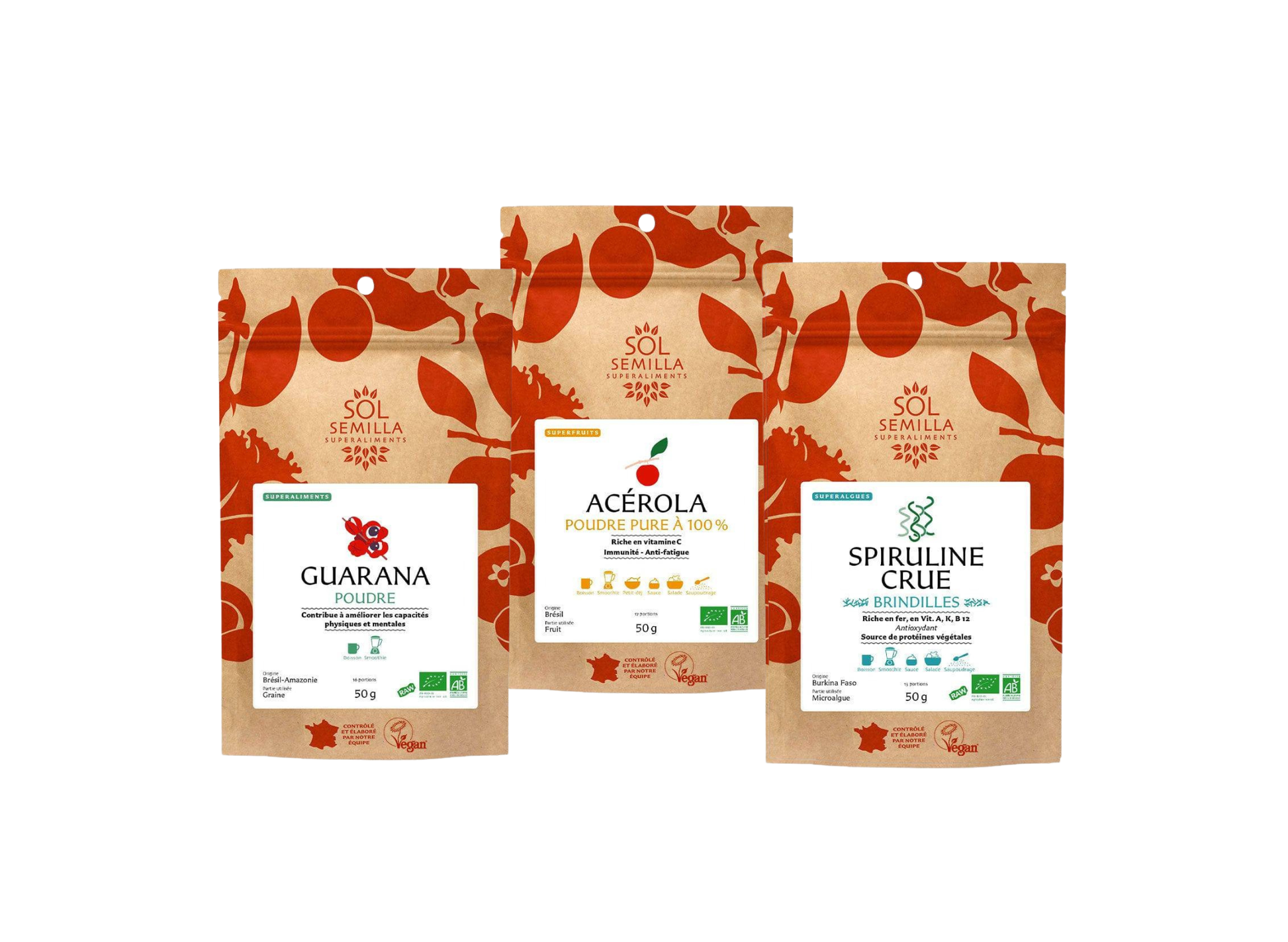 Pack Vitalité - Sol Semilla