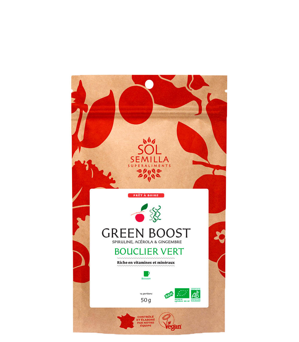 Boisson Green Boost Cru BIO - Sol Semilla