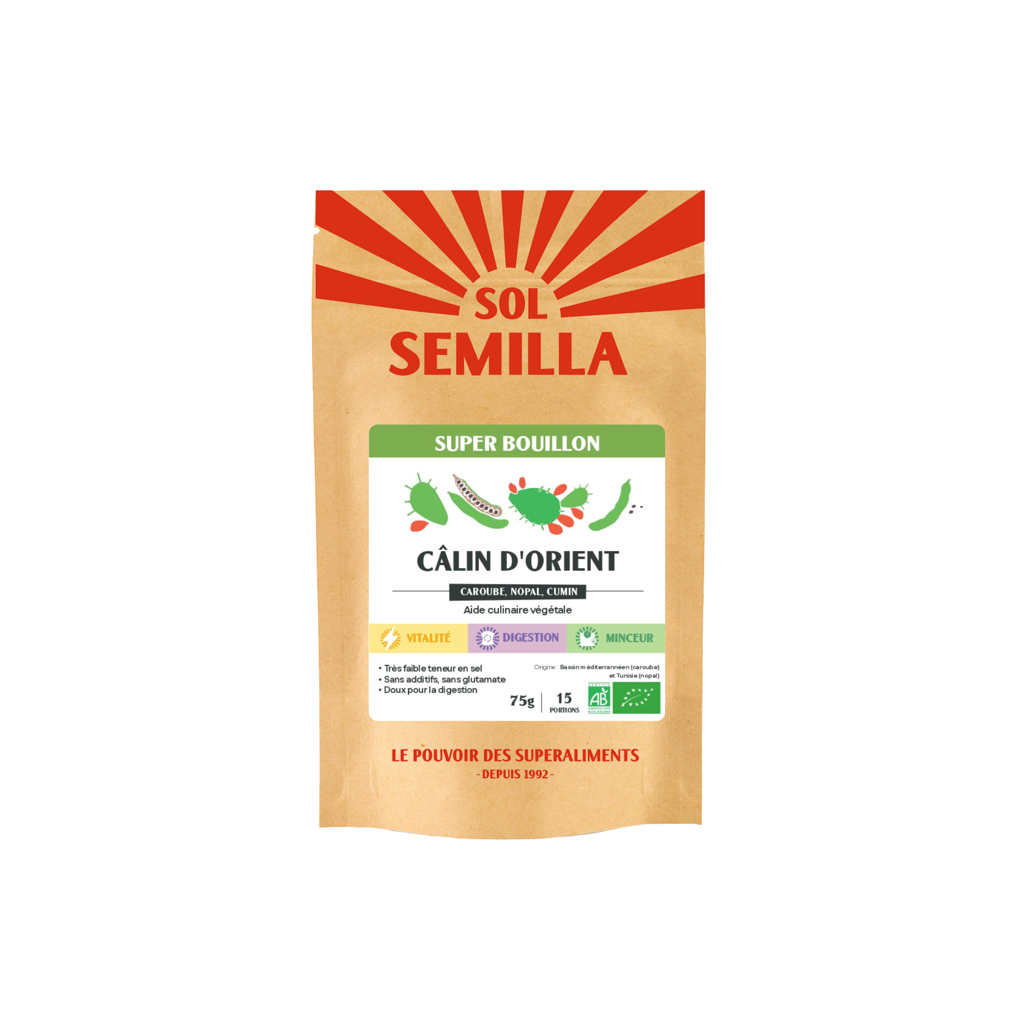 Bouillon Câlin d'Orient BIO - 75g