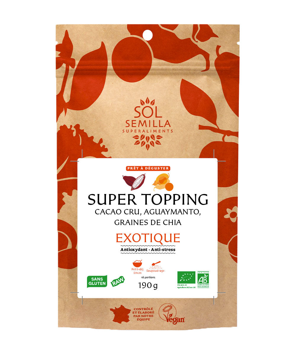 Super Topping Exotique BIO - Cacao Aguaymanto