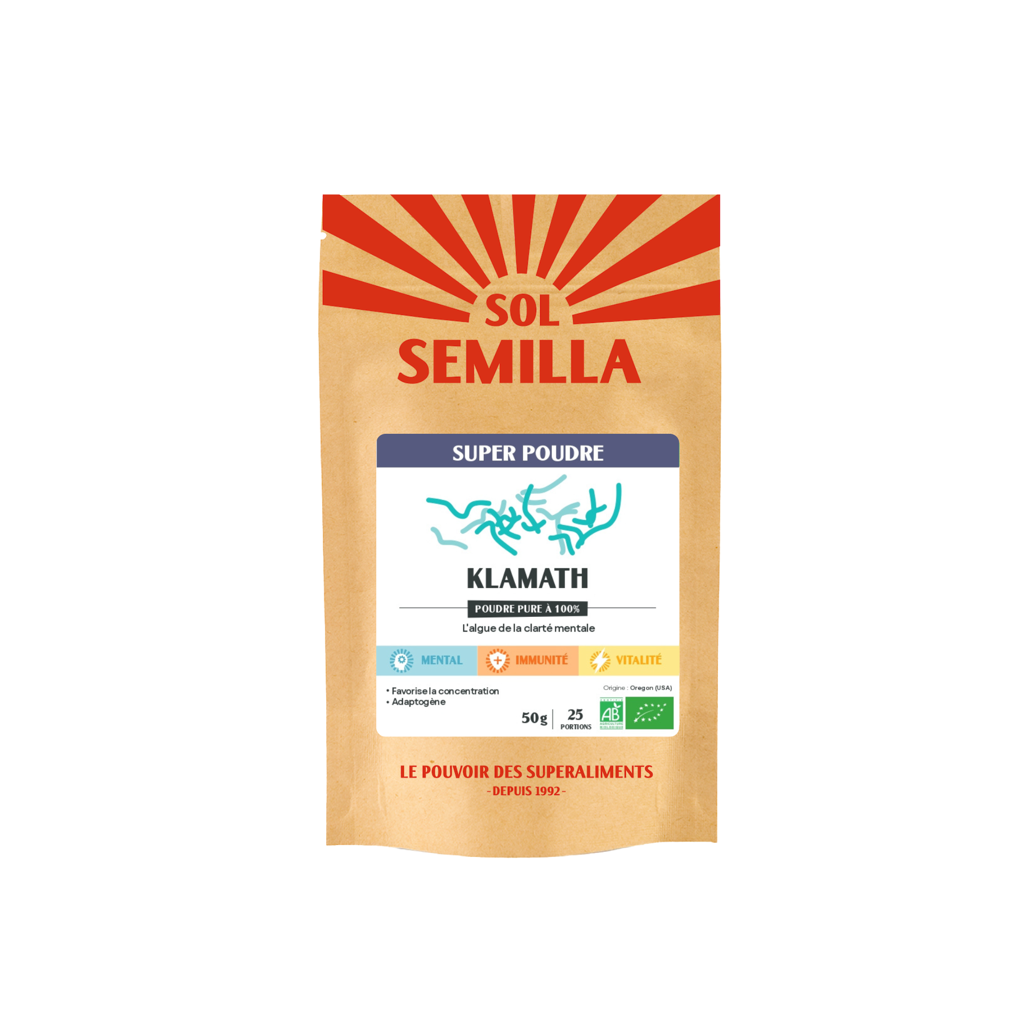 Klamath Raw Organic - Powder